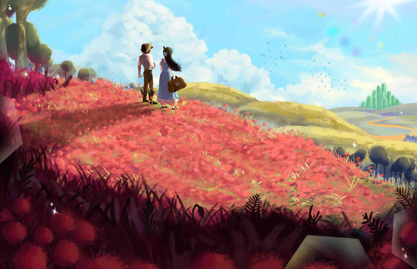 poppy field